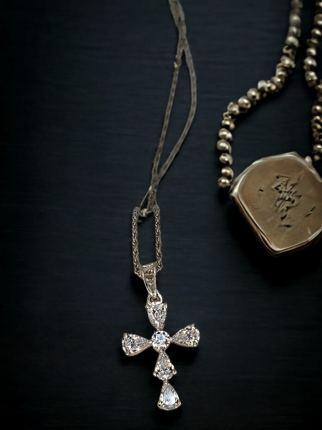 Sterling Silver Cross with Jesus Pendant - PSA Jewels