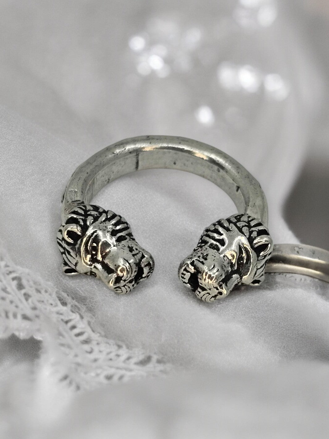 Silver Tiger Ring - PSA Jewels