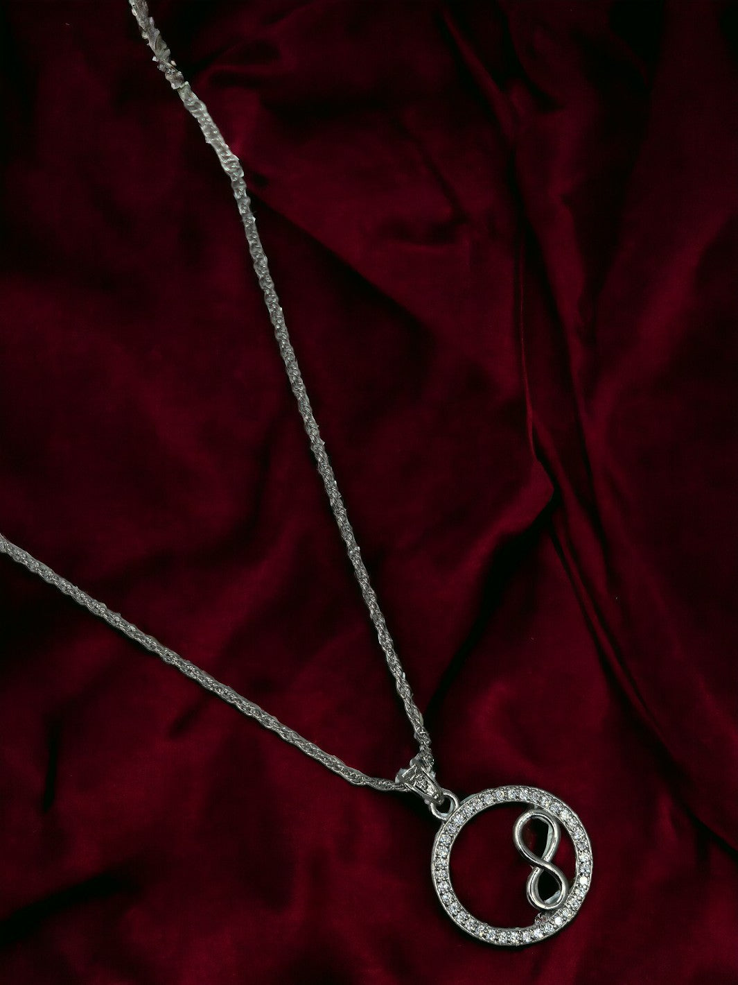 Sterling Silver Infinity Pendant - PSA Jewels