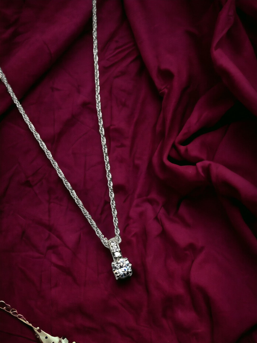 Sterling Silver Round Pendant - PSA Jewels