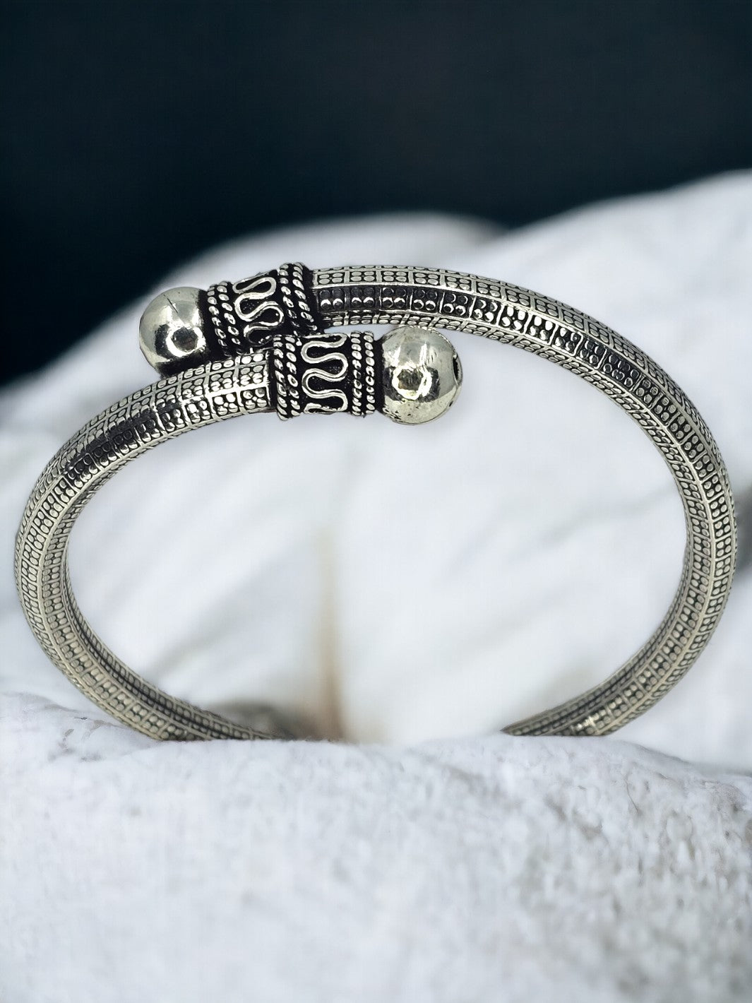 Silver Flexible Open Bracelet - PSA Jewels