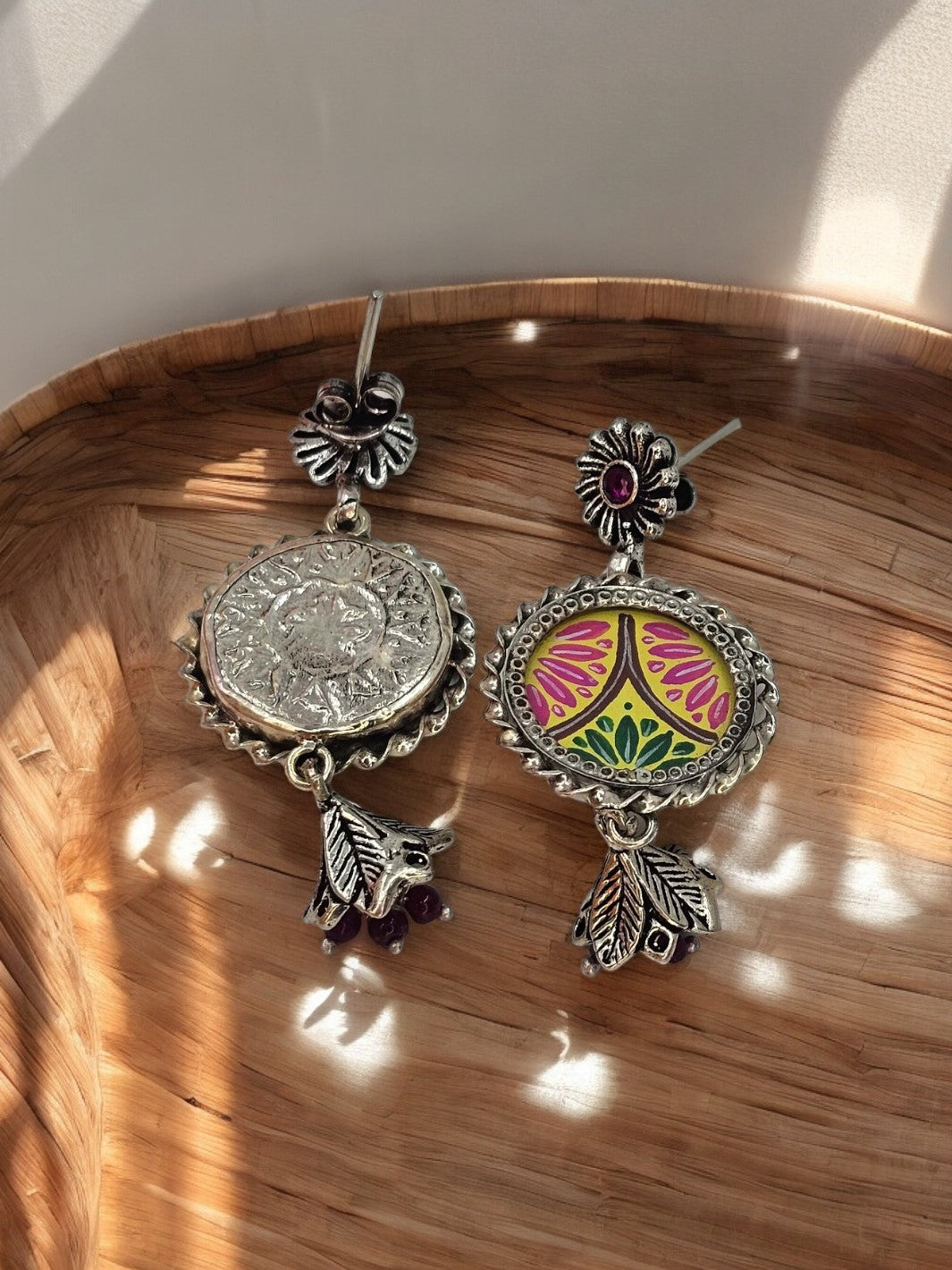 Fusion Handpainted Earring - PSA Jewels