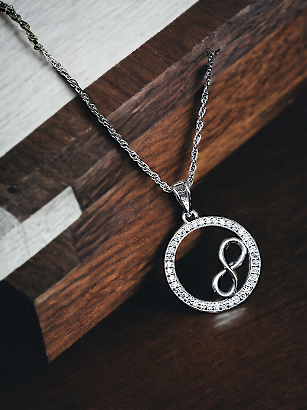 Sterling Silver Infinity Pendant - PSA Jewels
