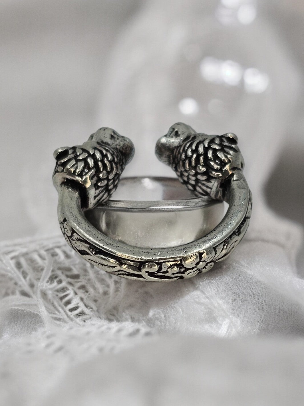 Silver Tiger Ring - PSA Jewels