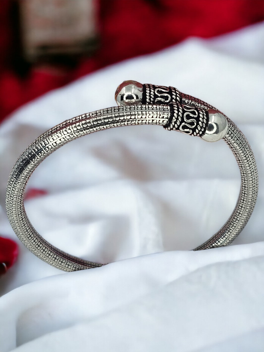 Silver Flexible Open Bracelet - PSA Jewels