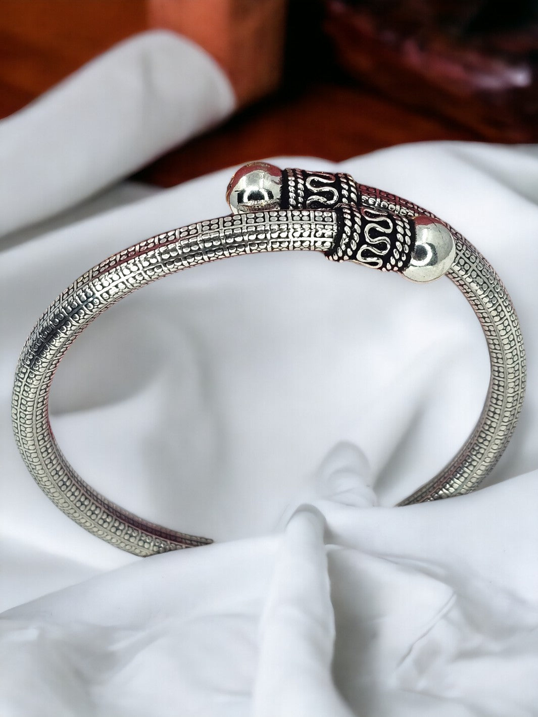 Silver Flexible Open Bracelet - PSA Jewels