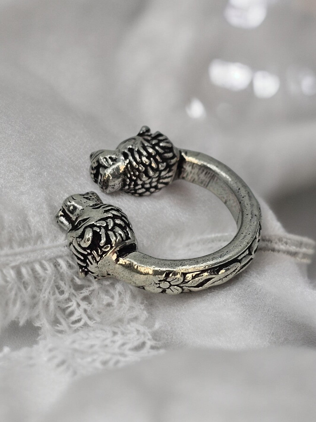 Silver Tiger Ring - PSA Jewels