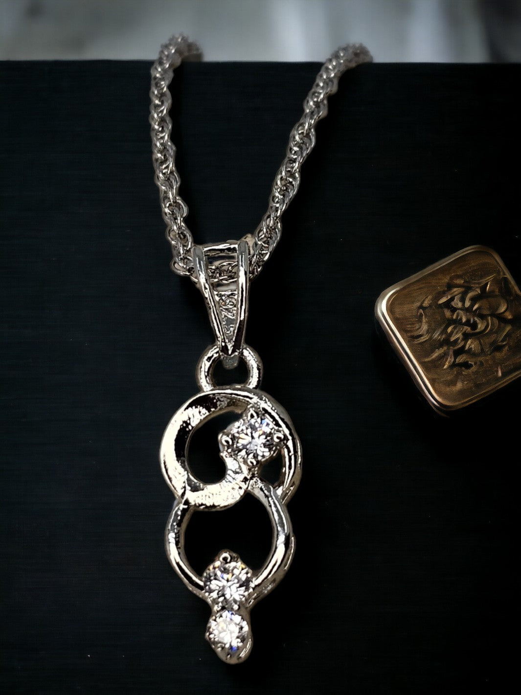 Sterling Silver Star Fish & Sea Horse Pendant - PSA Jewels