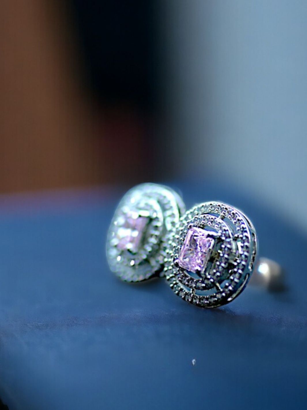 Double Halo Earring - PSA Jewels