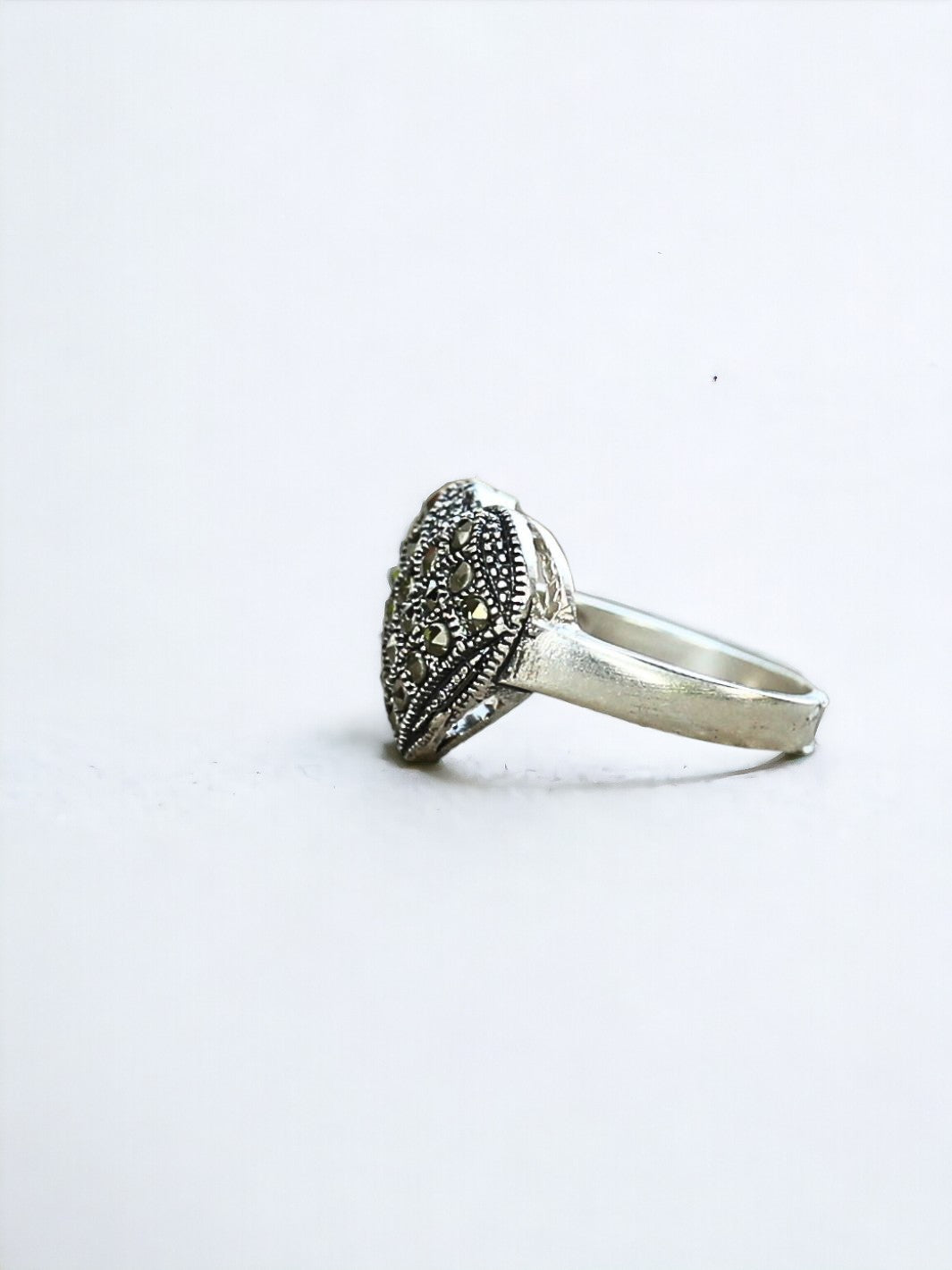Heart Silver Ring - PSA Jewels