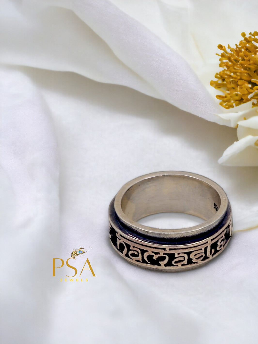 Namaste Band Ring - PSA Jewels