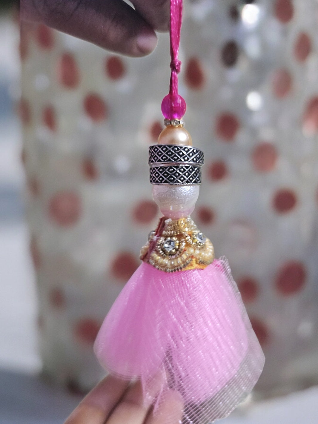 Textured Toes Rings Lumba Rakhi - PSA Jewels