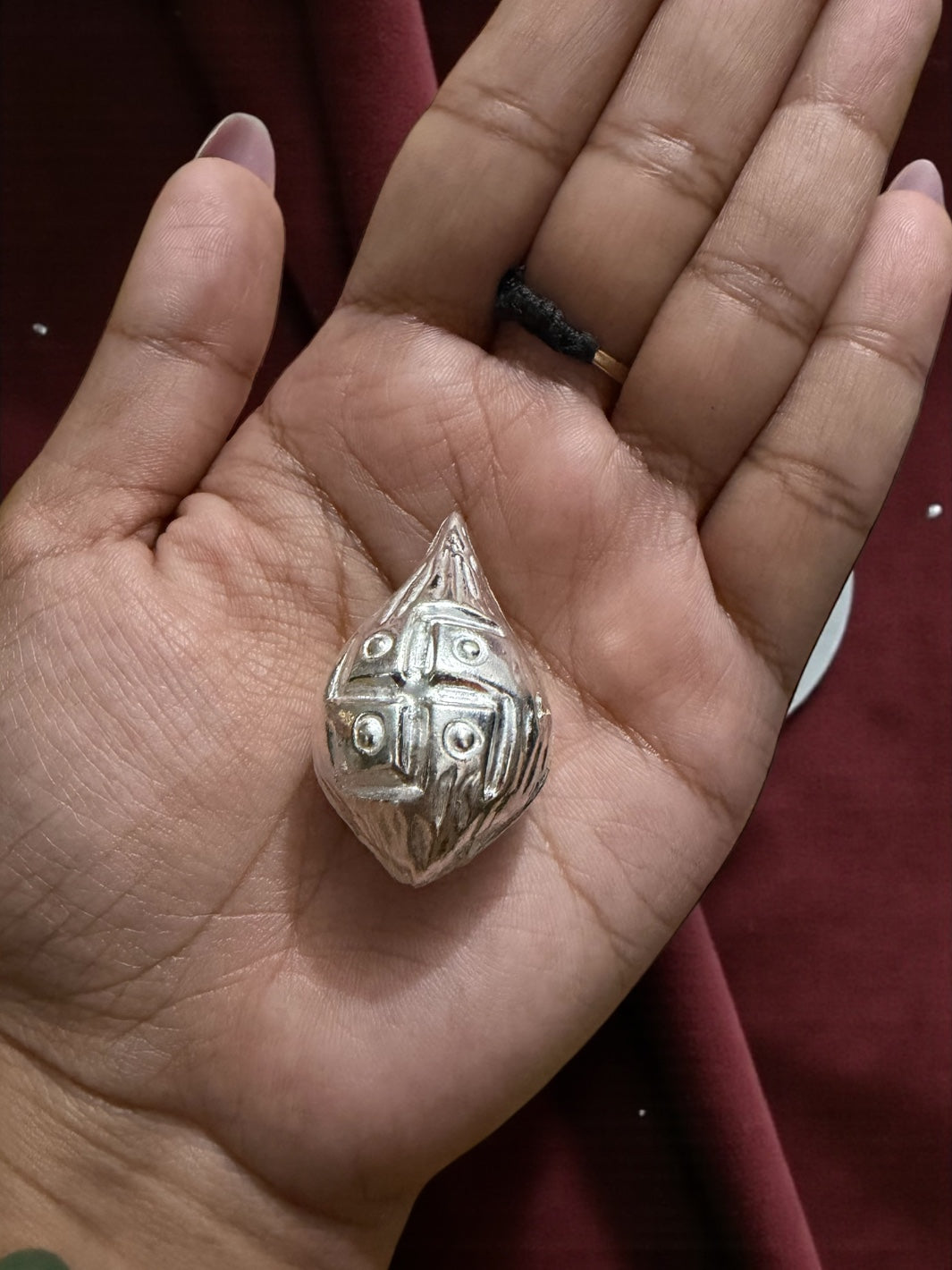 Big Silver Nariyal/ Coconut