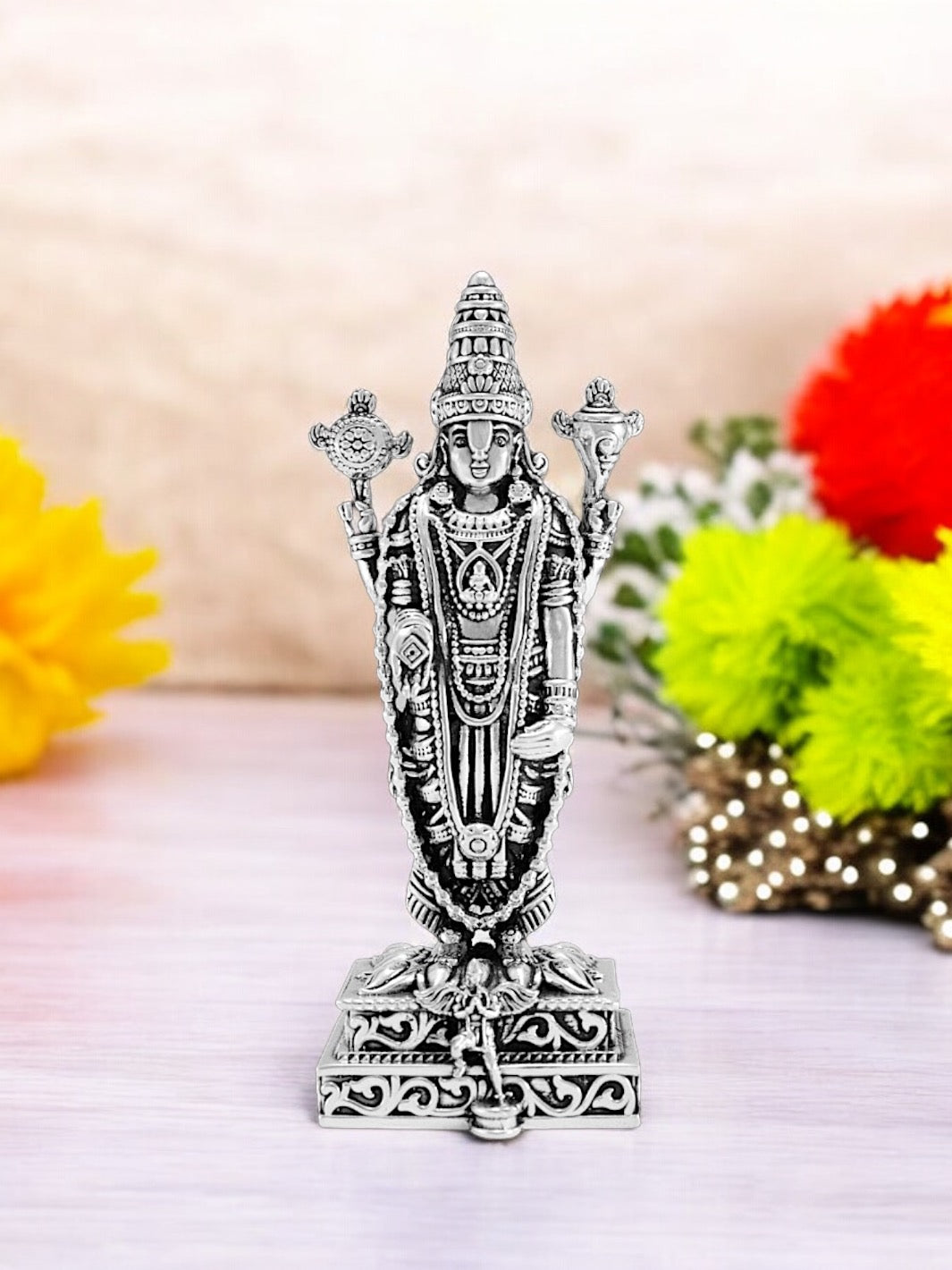 Pure Silver Shree Venkateswara Idol - PSA Jewels