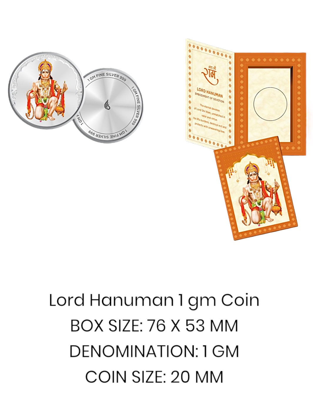 Shree Ram-Hanuman Divine Duo Hamper / Gift Box