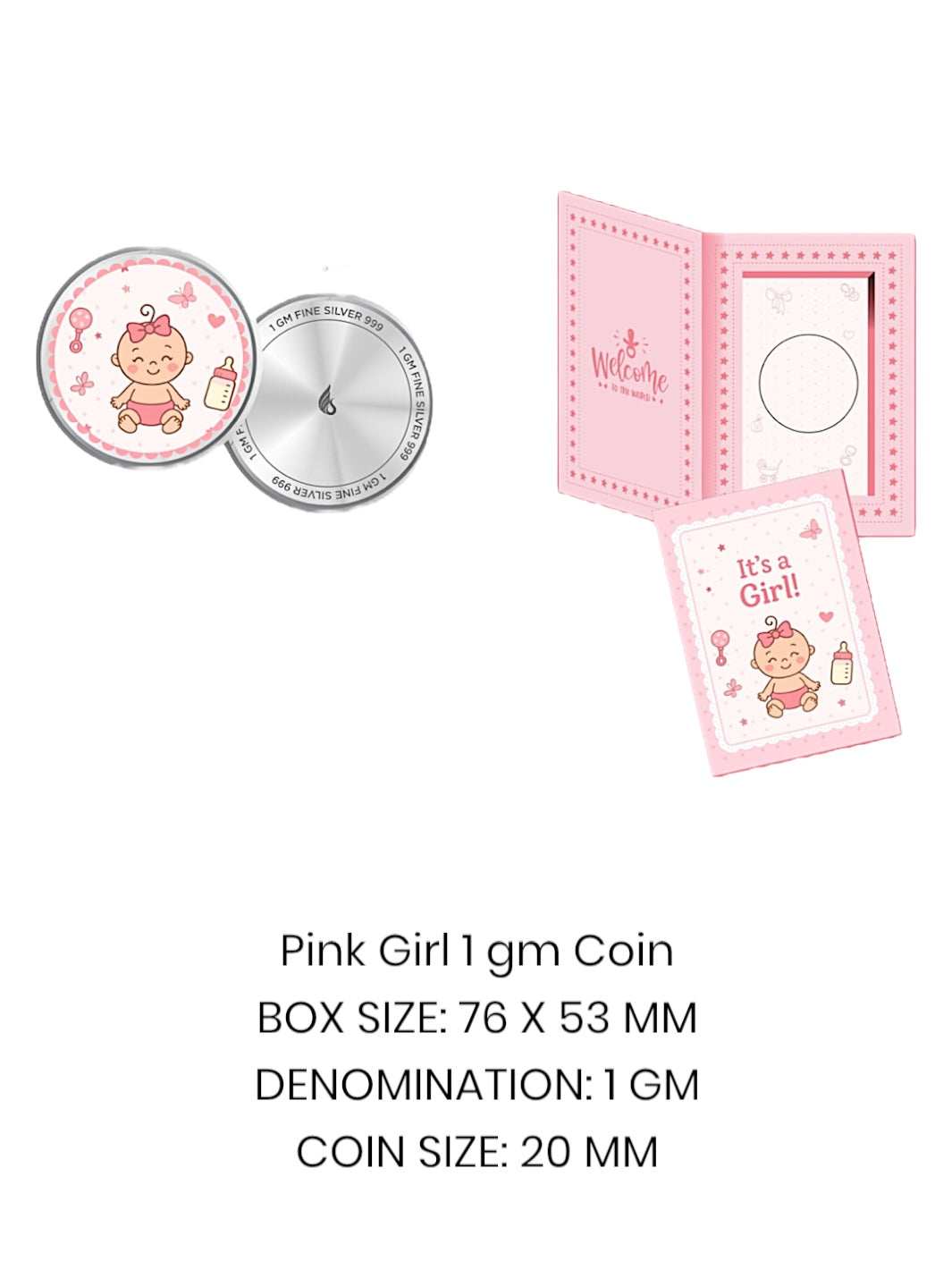 Twins Baby Special Combo Collection Silver Coins in Unique Gift Box