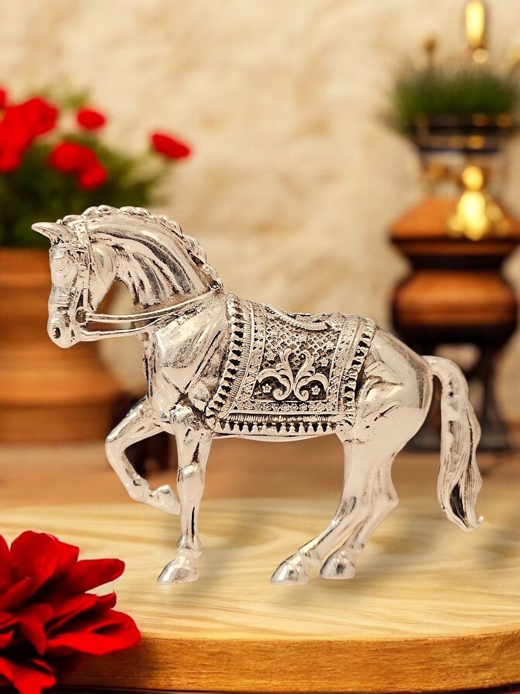Pure Silver Horse Idol - PSA Jewels