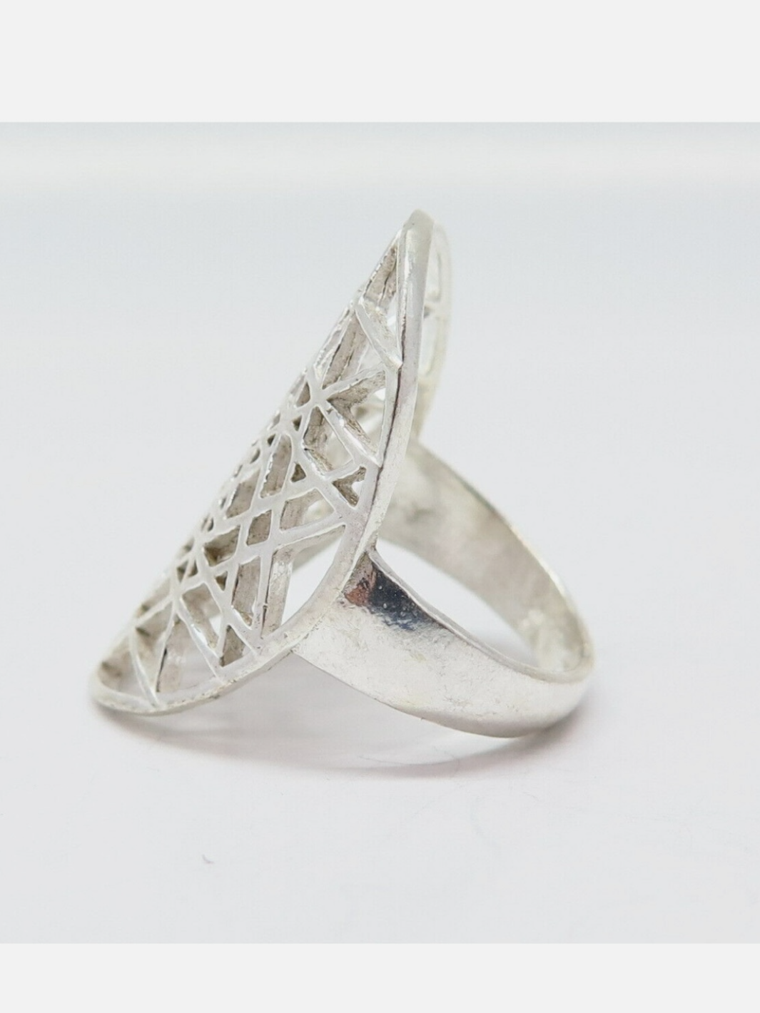 Yantra Meditation Pure Silver Ring - PSA Jewels