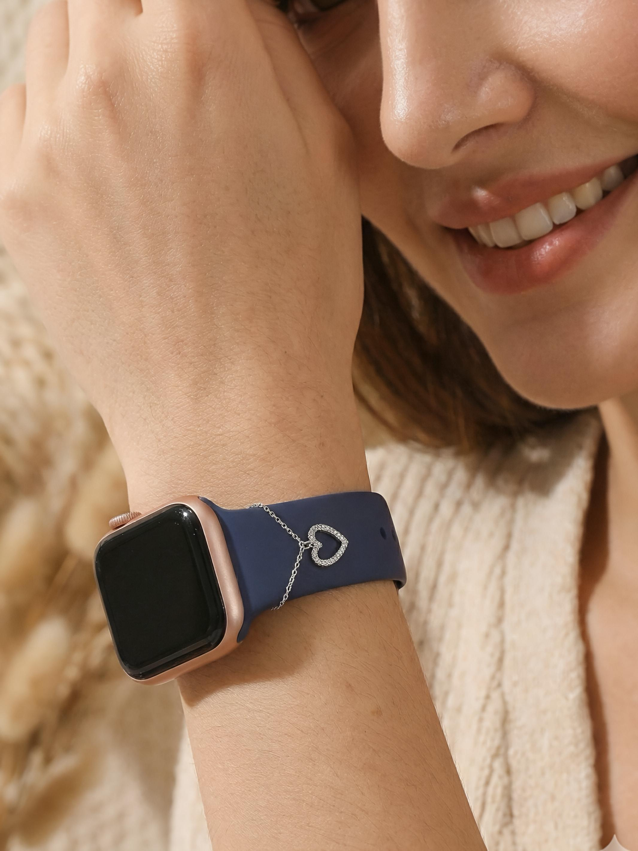 Luxe Heart Smartwatch Charm