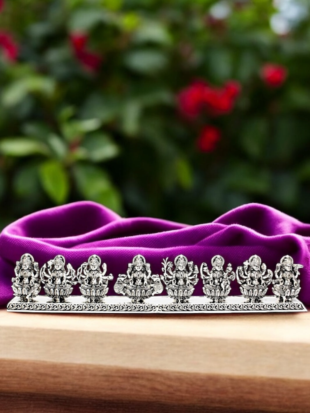 Pure Silver Ashtalaxmi Idol