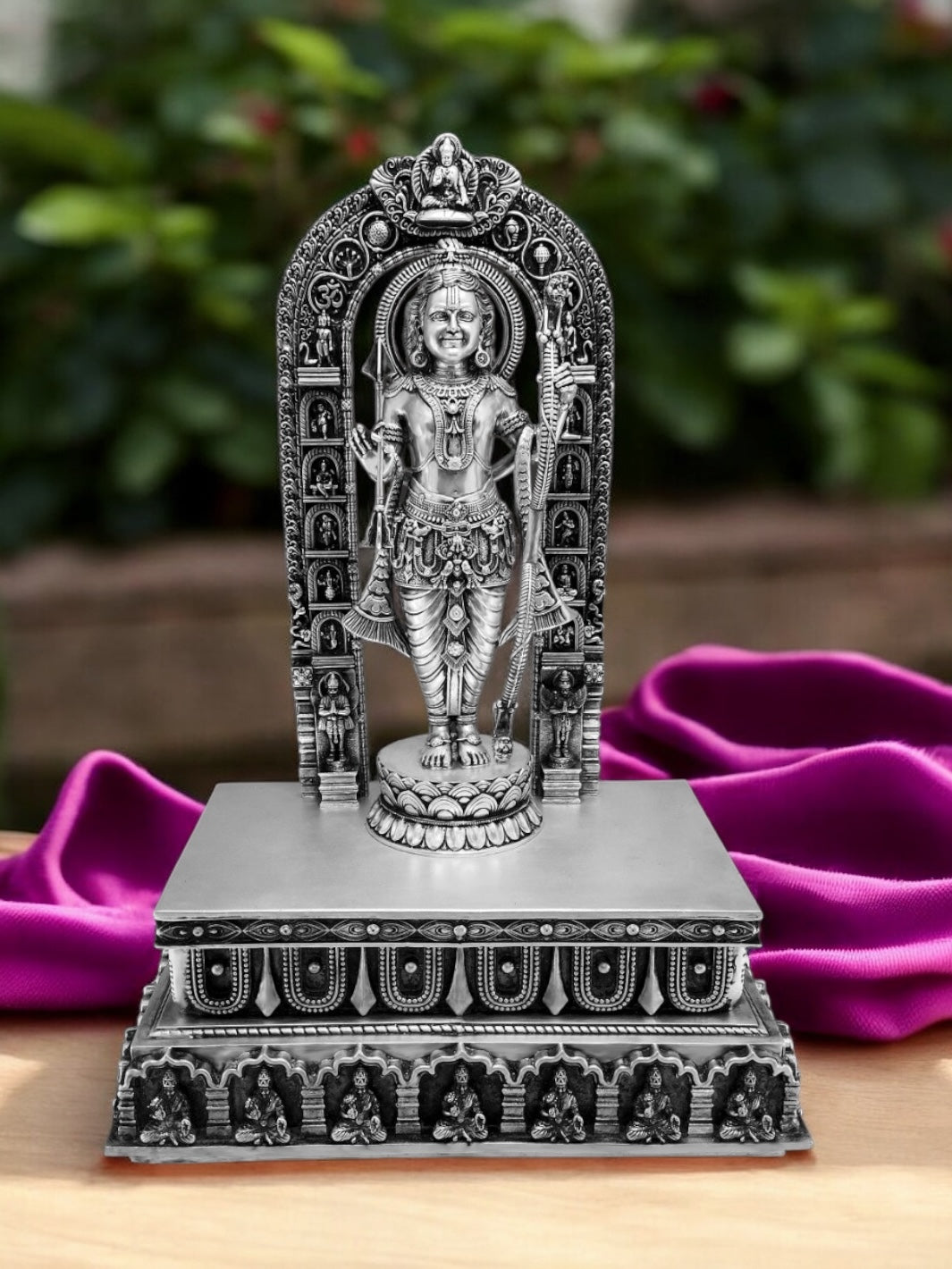 Shree Ram Lala Silver Idol - Big