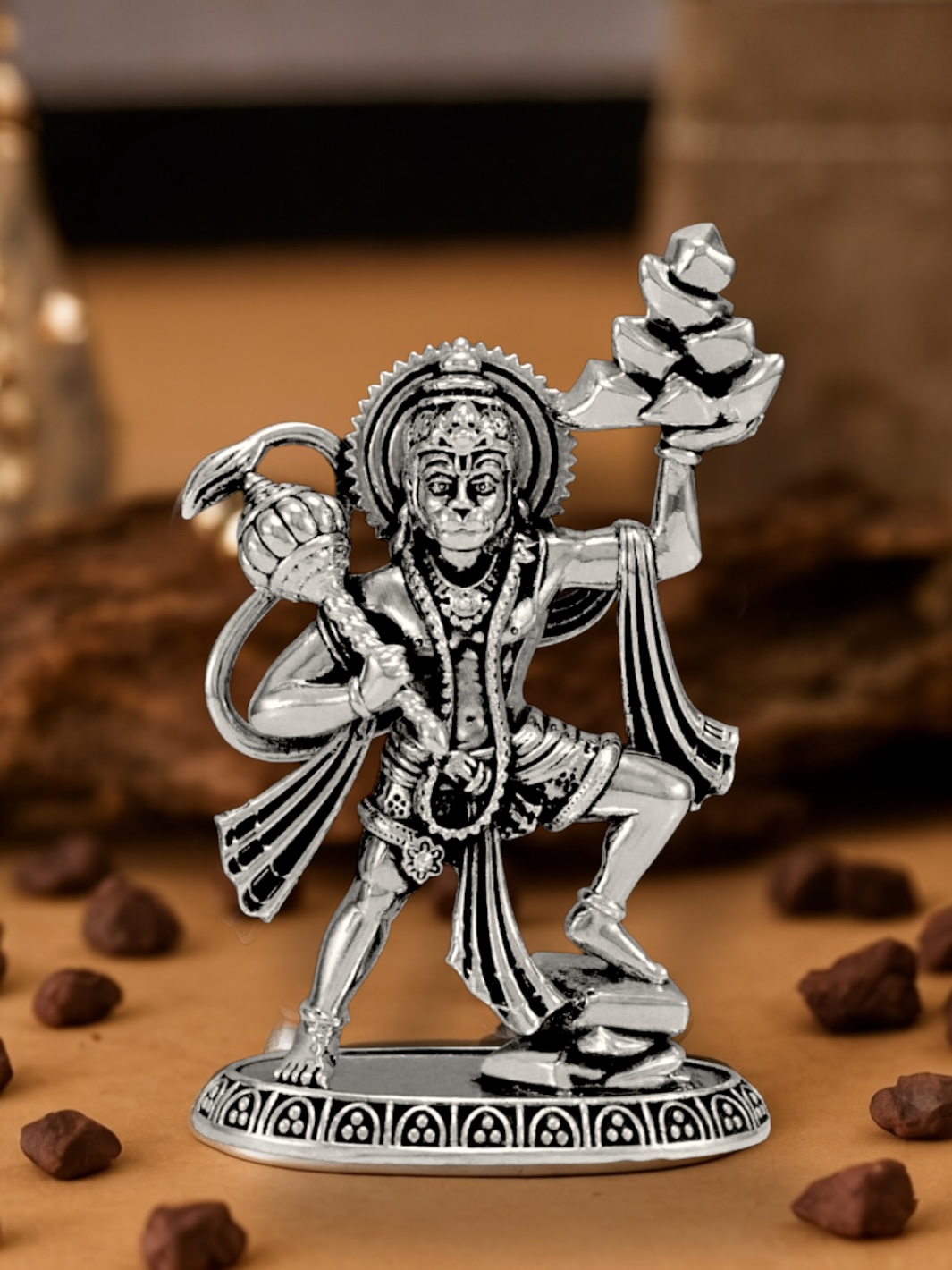 Pure Silver Bajrang Bali Idol