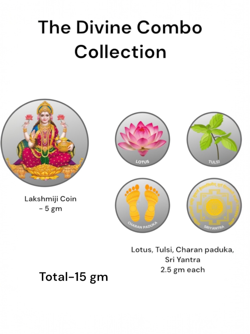 The Divine Combo Collection Silver Coins