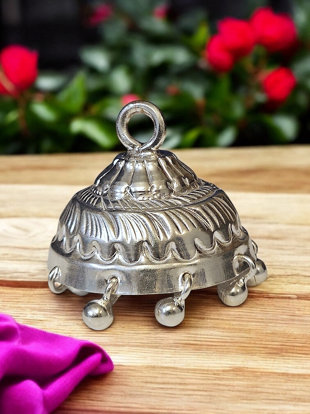 Silver Chatr with ghungroo