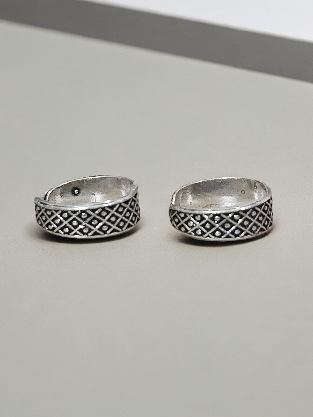 Textured Toes Rings Lumba Rakhi - PSA Jewels
