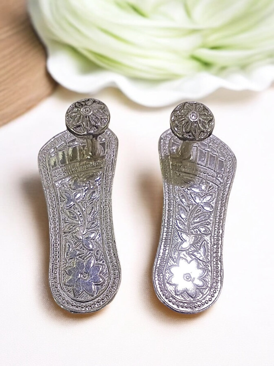 Silver Charan Paduka - PSA Jewels