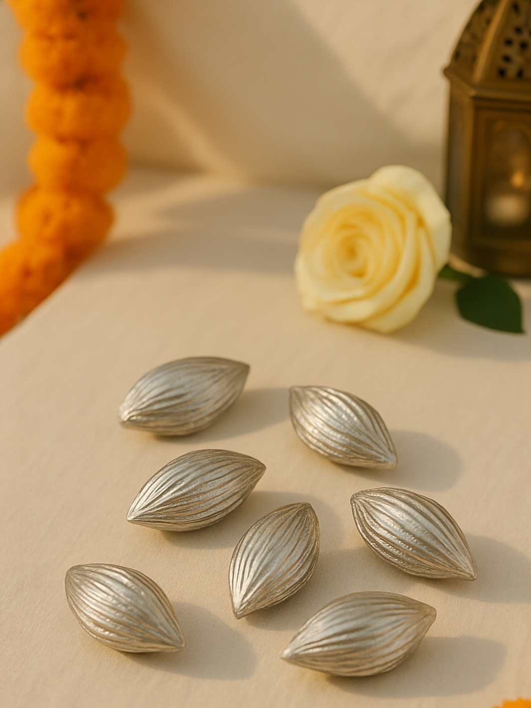 Silver Elaichi/ Cardamom (10 pieces)