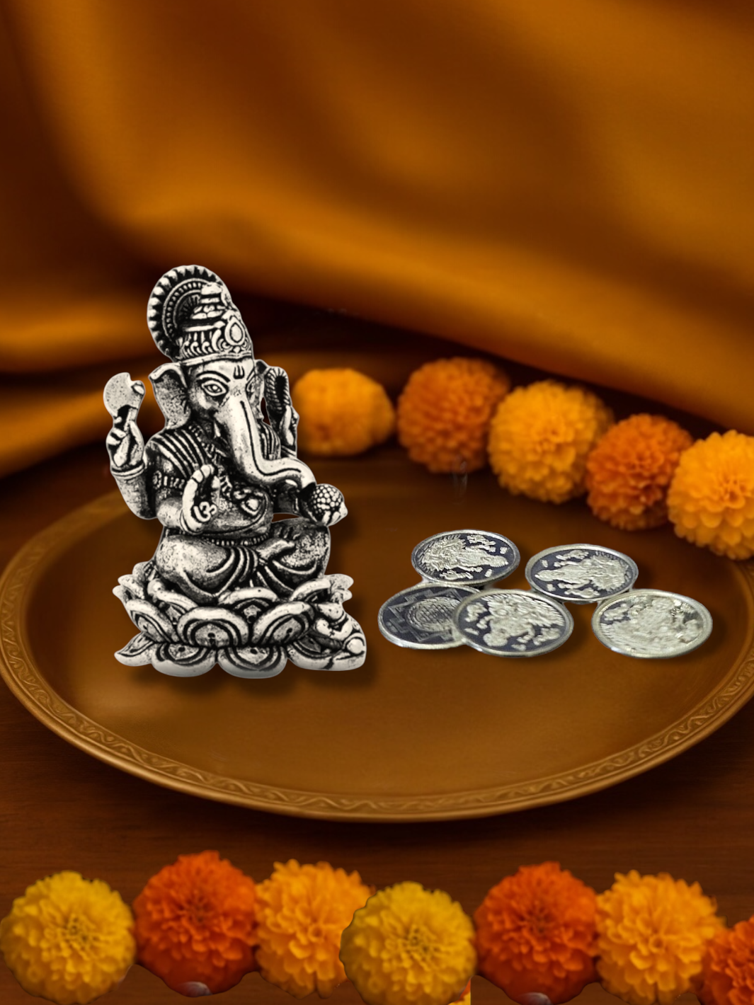 Lakshmi’s Wealth & Ganesha’s Blessings Special Hamper / Gift Box