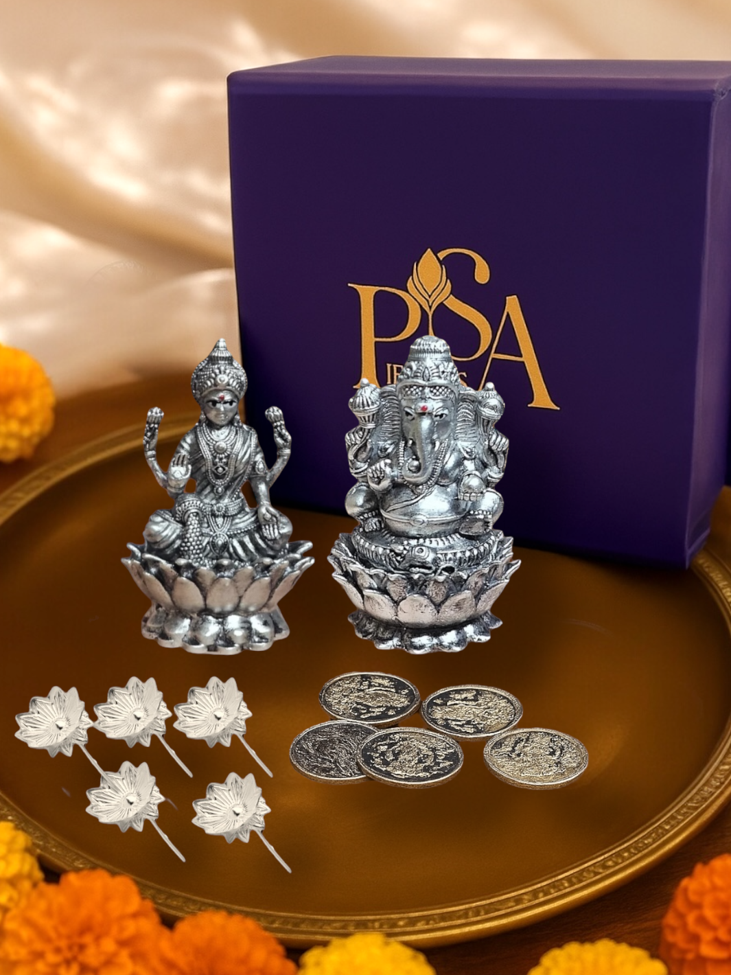 Lakshmi Ganeshaji Pujan Hamper / Gift Box