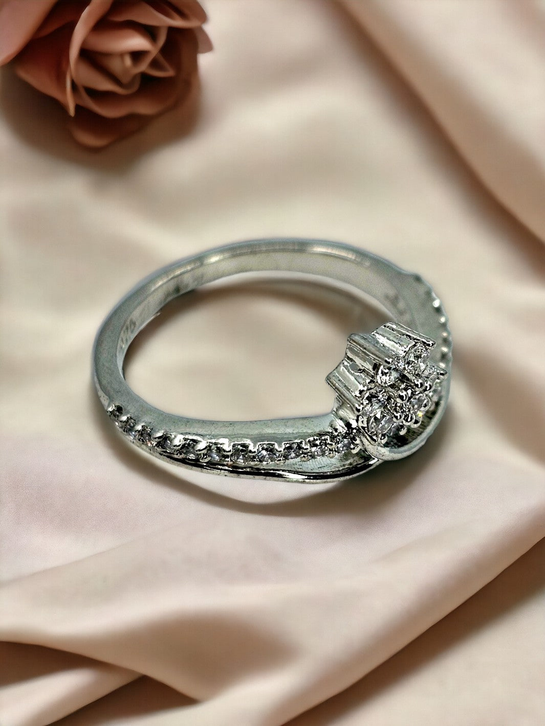 Silver Flower Ring - PSA Jewels