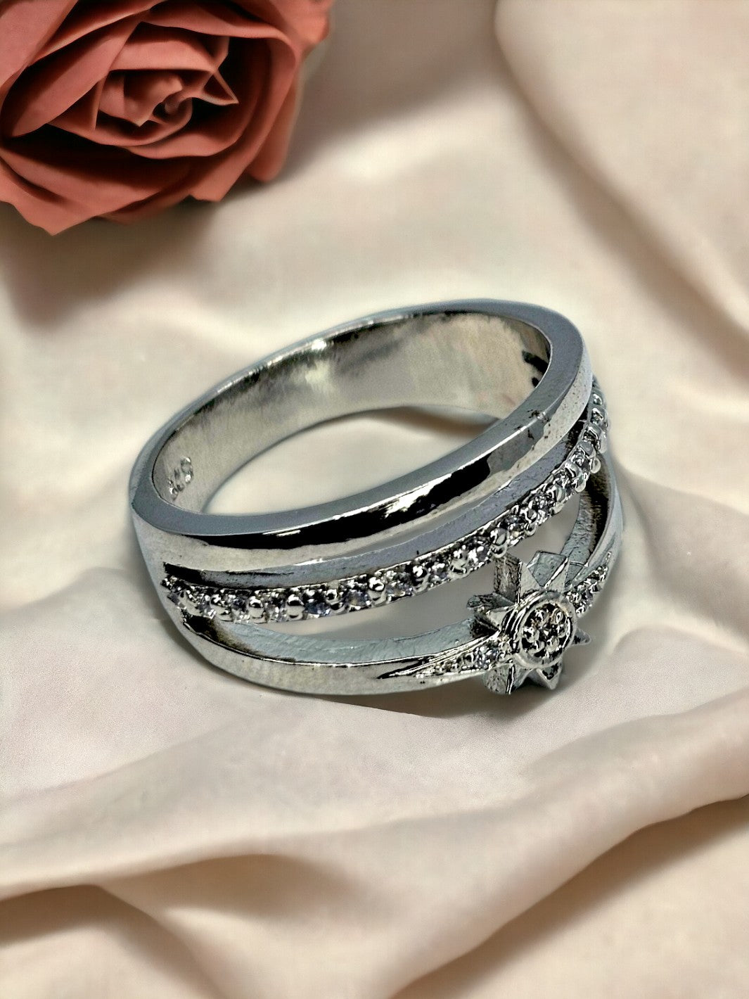 Silver Multilayer Ring - PSA Jewels