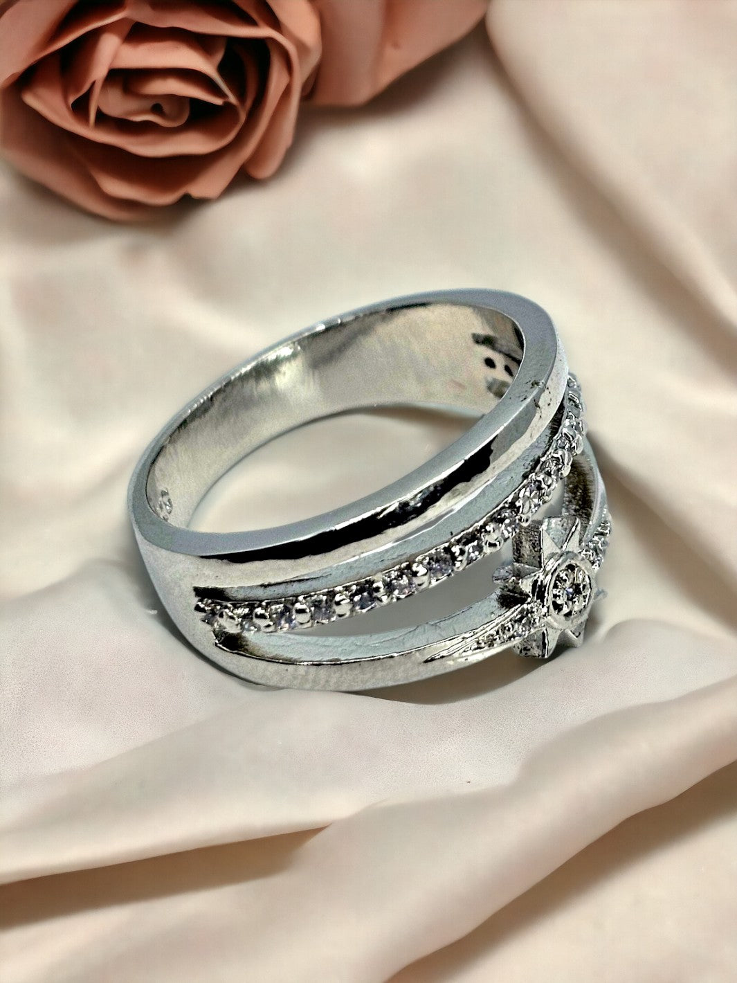 Silver Multilayer Ring - PSA Jewels