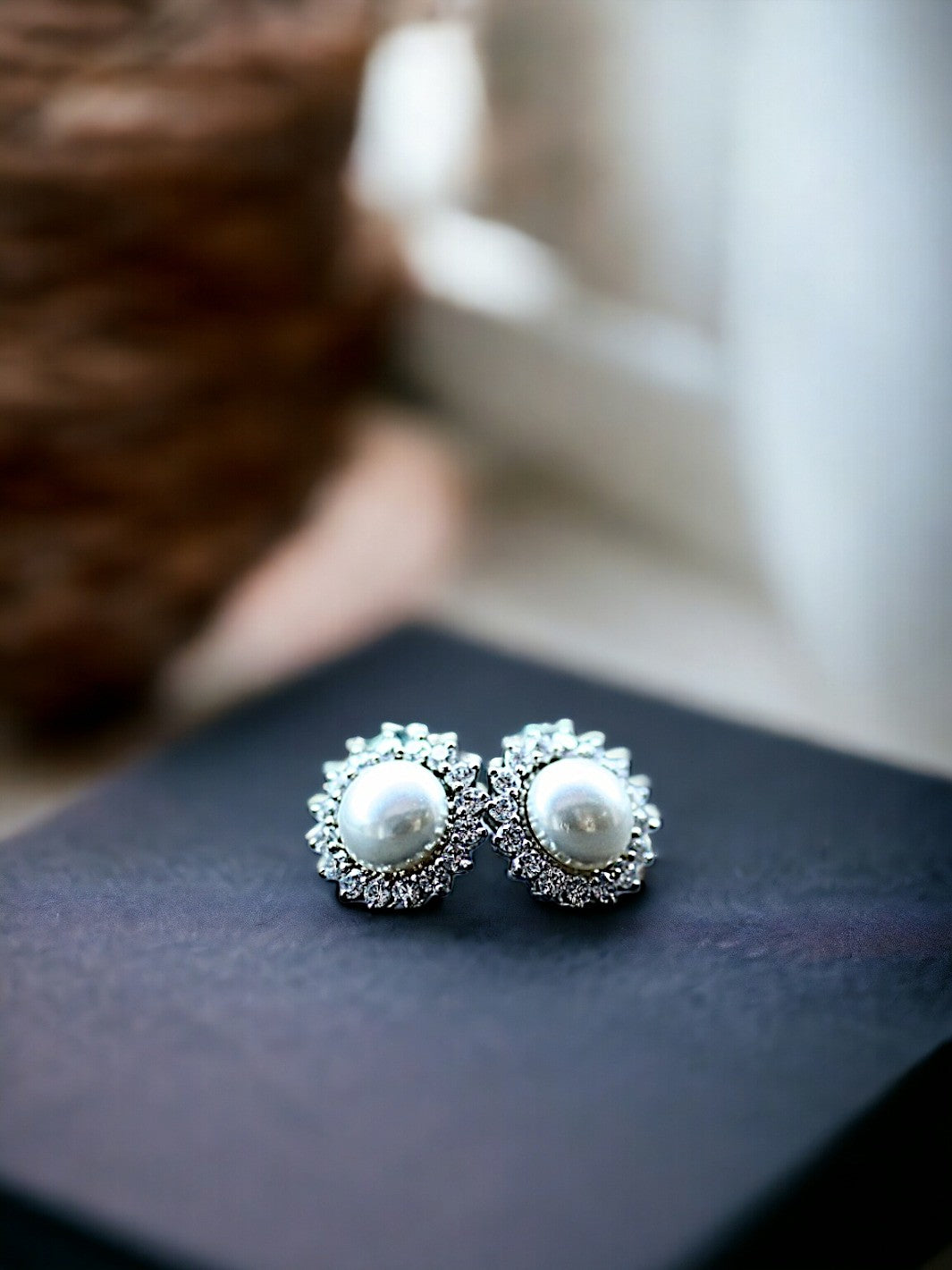 Pearl Floral Earring