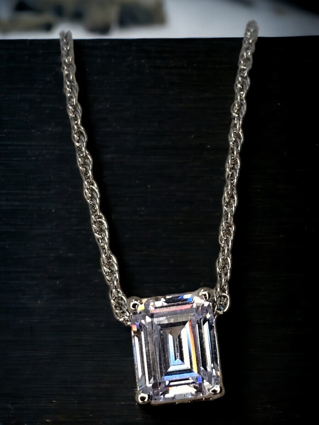 Sterling Silver Fair and Square Pendant