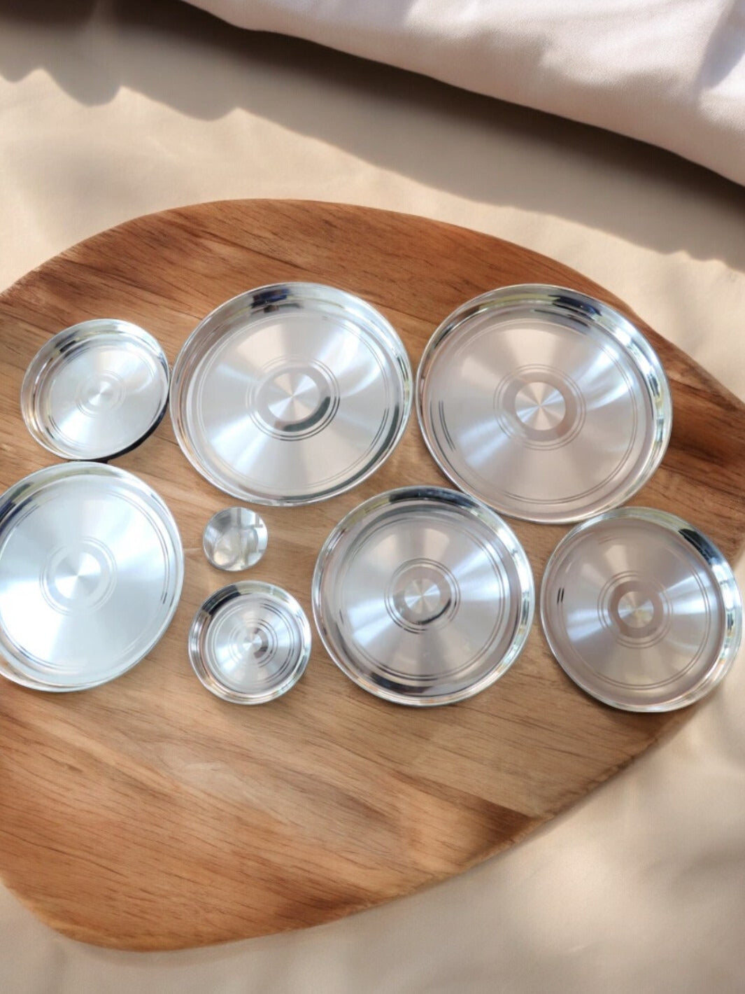 Silver Plates/ thali