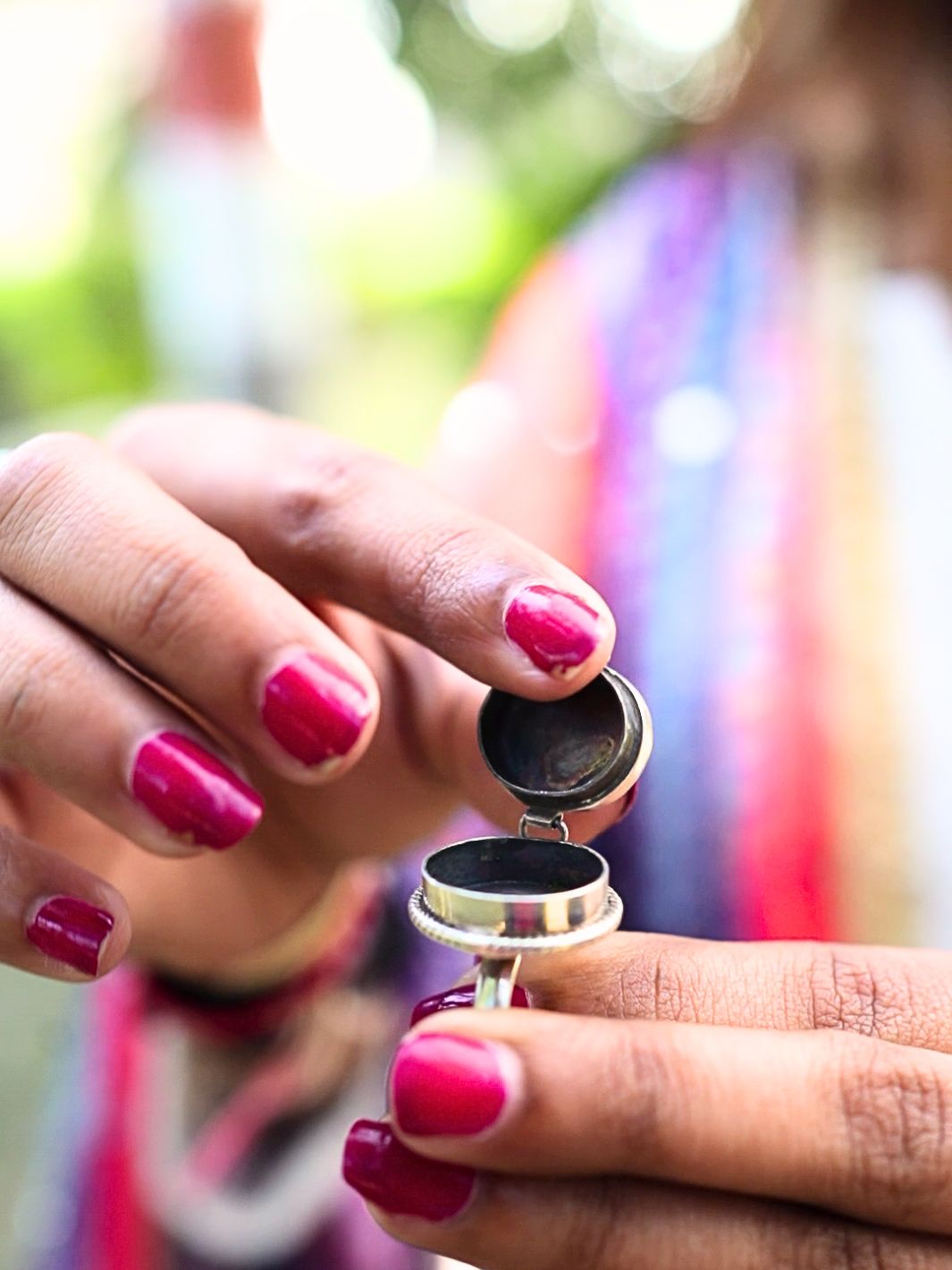 Unique Secret Message Ring