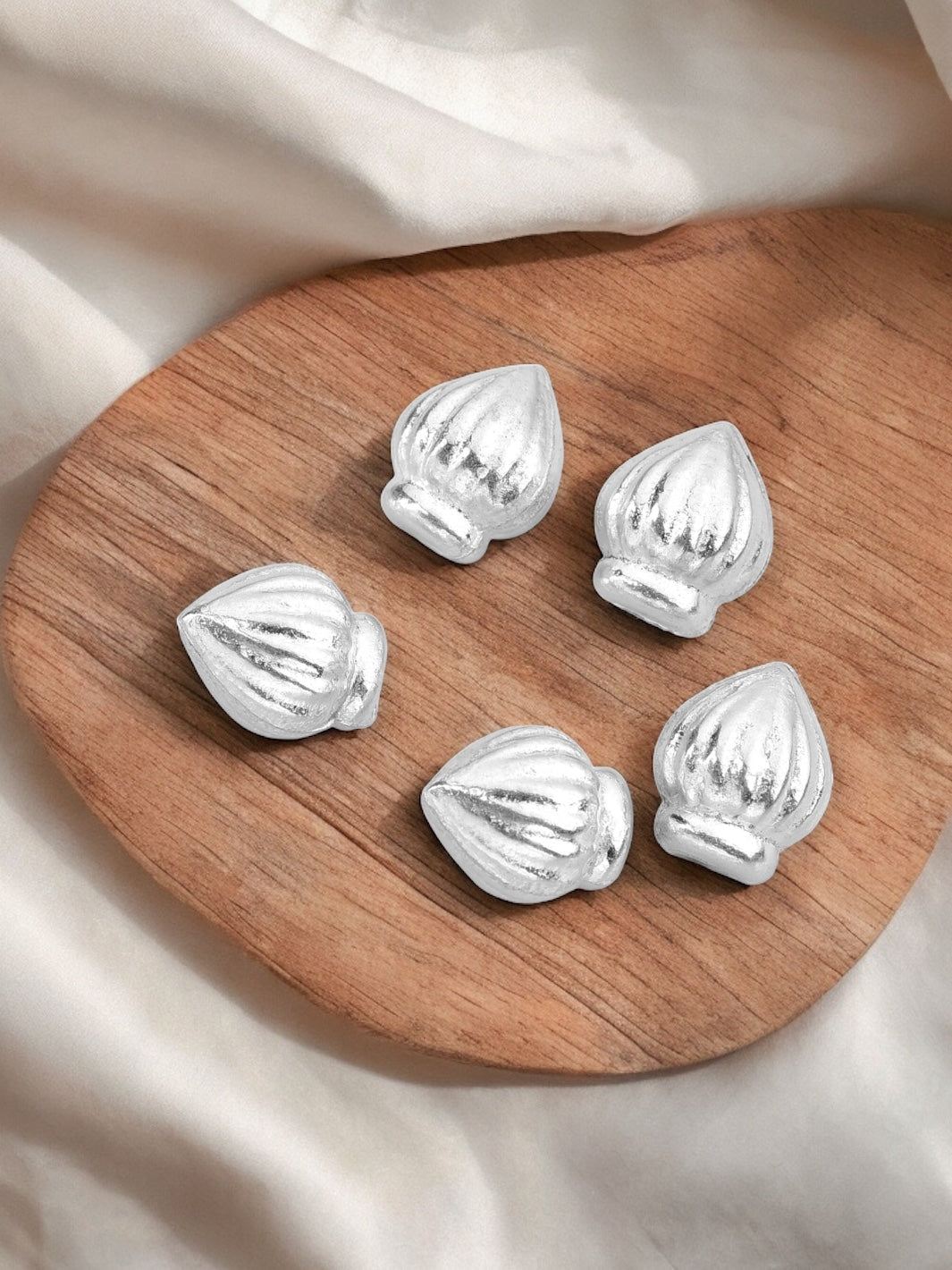 Silver Modak (5 pieces)