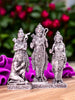 Pure Silver Ram Darbar Antique Idol