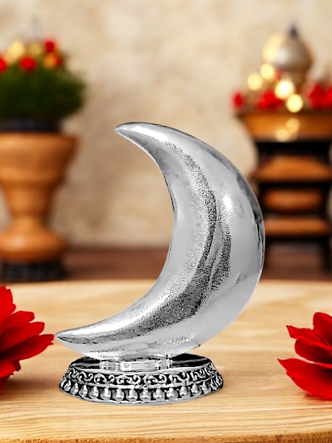 Pure Silver Chand Idol