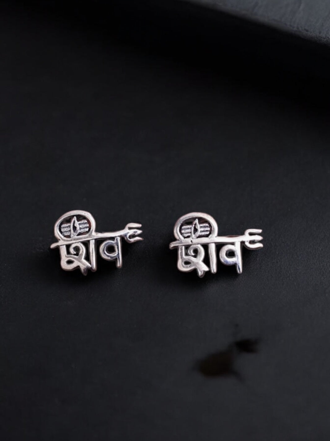 Shivji Silver Earring - PSA Jewels