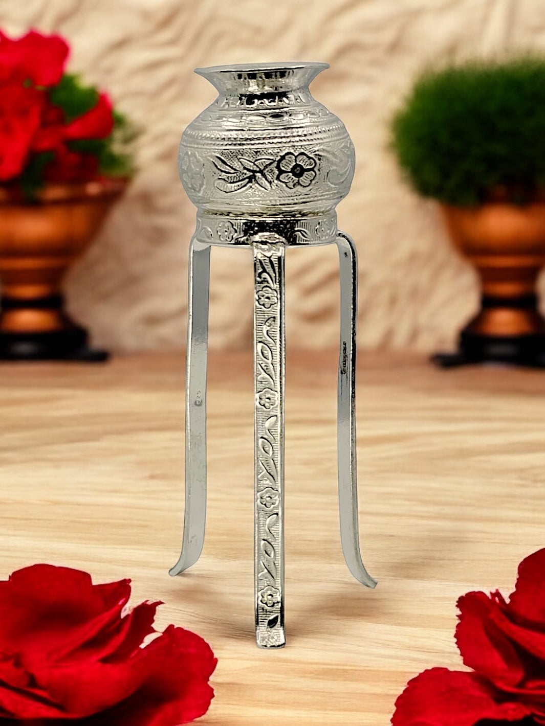 Pure Silver Lord Shiva abhishekam kalash - PSA Jewels