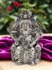 Pure Silver Antique Finish Lalbaugcha Raja Ganesha Idol
