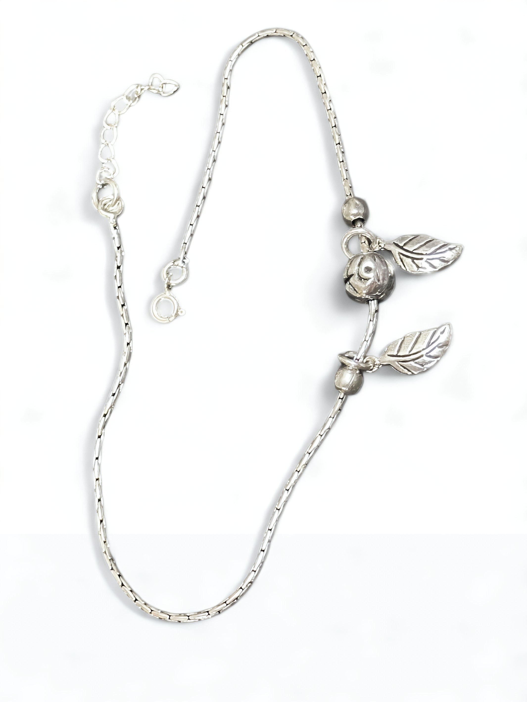 Leaf Ball anklet/ Payal Pair