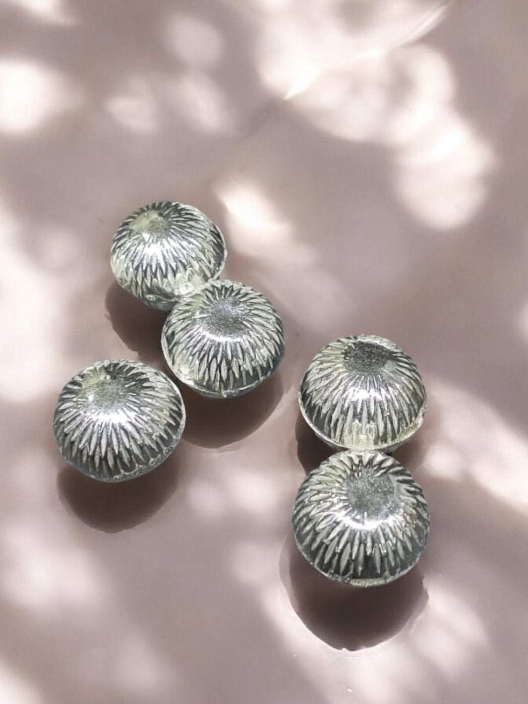 Silver Ladoo (5 pieces)