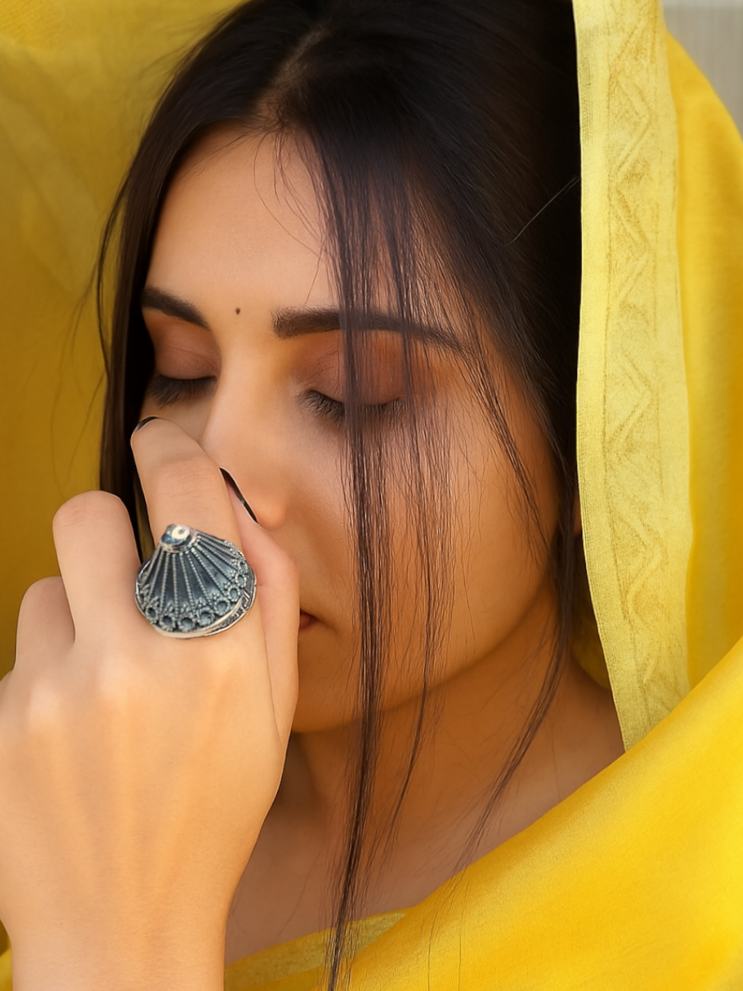 Artistic Dome Ring