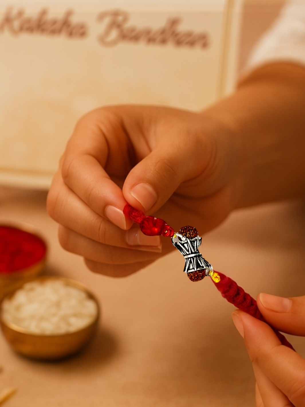 Auspicious Dambroo Moli Rakhi